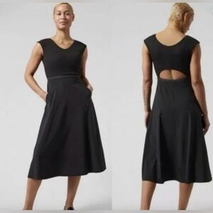 Athleta Black Maxi Dress